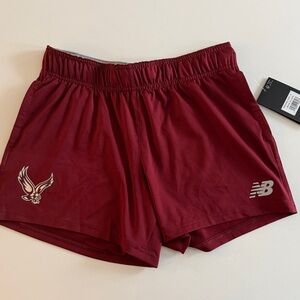 Boston College New Balance Women's Burgundy Athletic Shorts